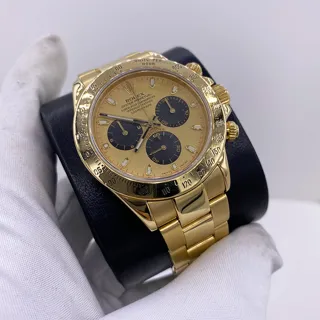 Rolex Daytona 116528 Yellow gold Champagne