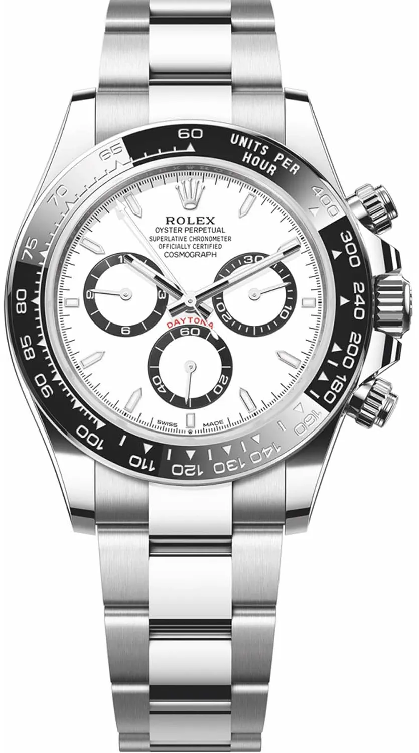 Rolex Daytona 126500 40mm Oystersteel White