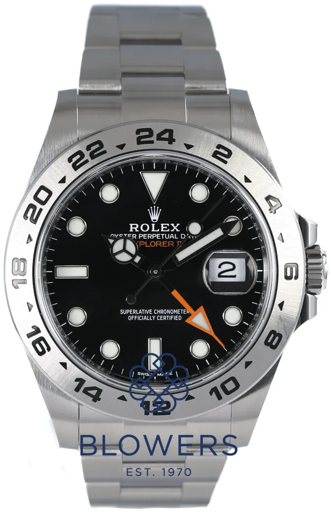 Rolex Explorer II 216570 42mm Stainless steel Black