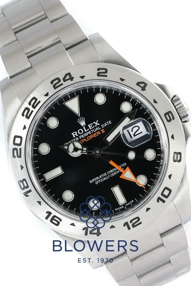 Rolex Explorer II 216570 42mm Stainless steel Black 1