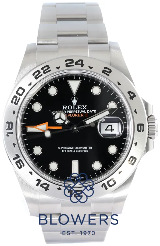 Rolex Explorer II 216570 42mm Stainless steel Black