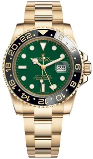 Rolex GMT-Master II 116718 Yellow gold Green