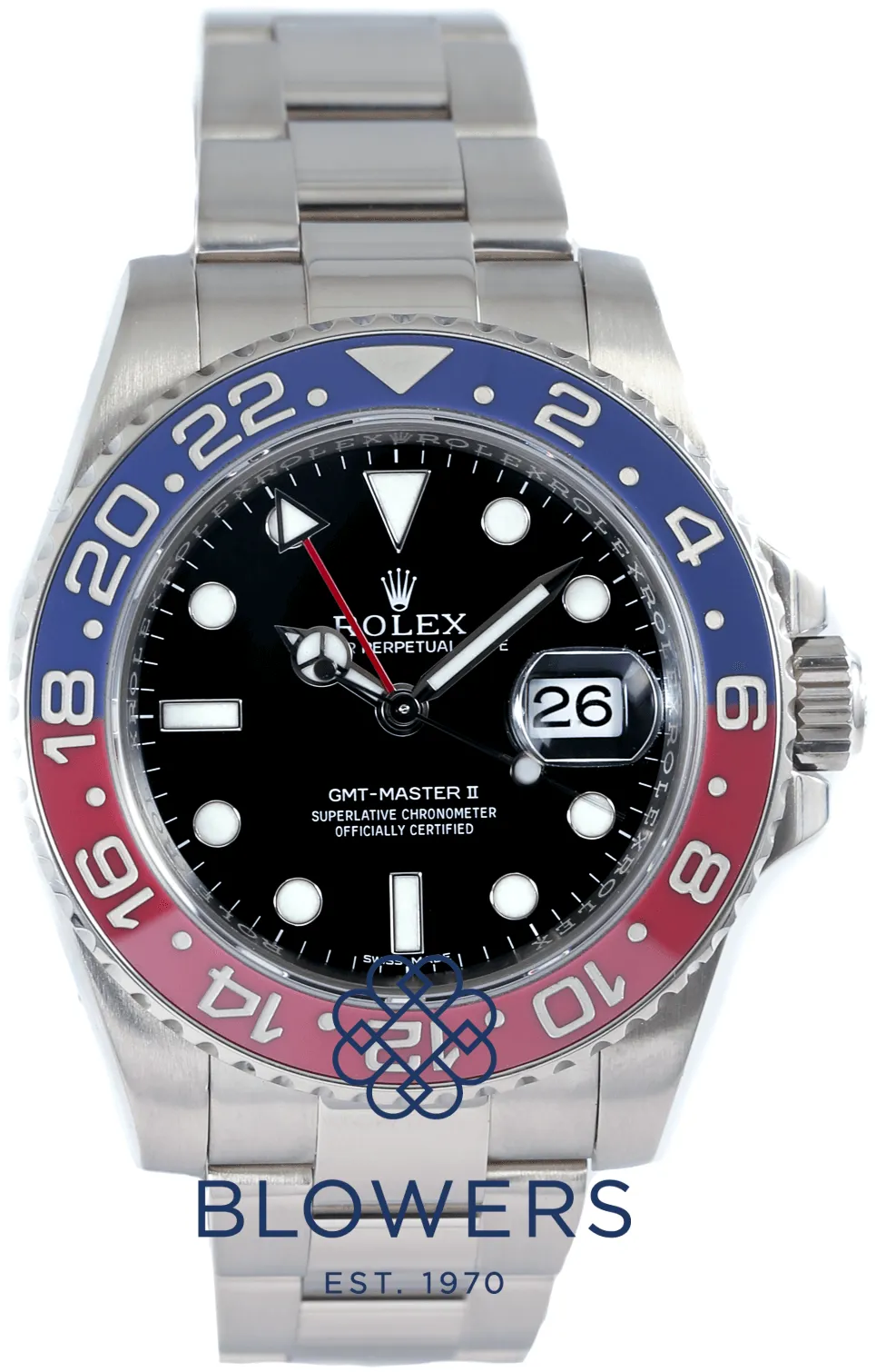 Rolex GMT-Master II 116719BLRO 40mm White gold Black