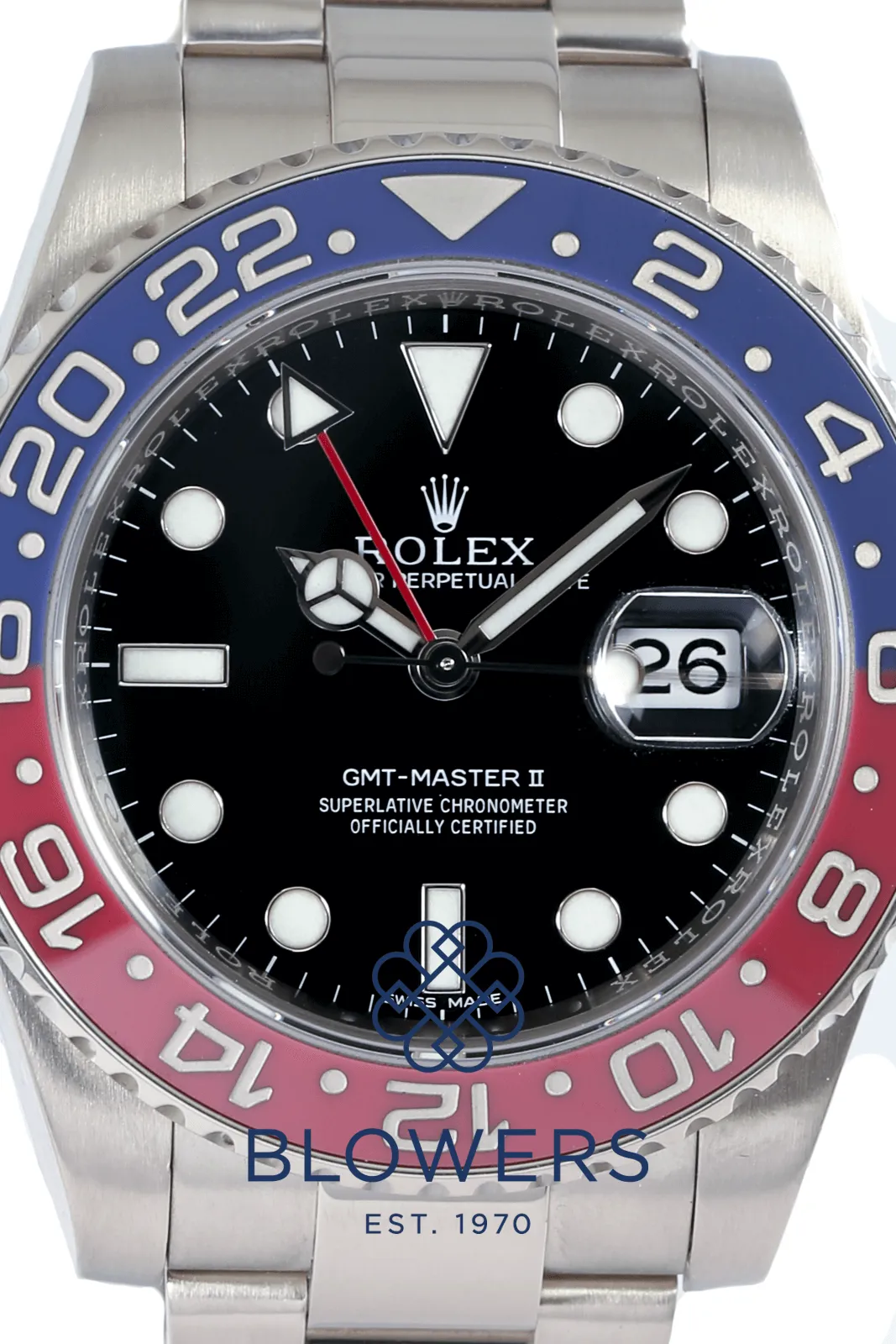 Rolex GMT-Master II 116719BLRO 40mm White gold Black 1