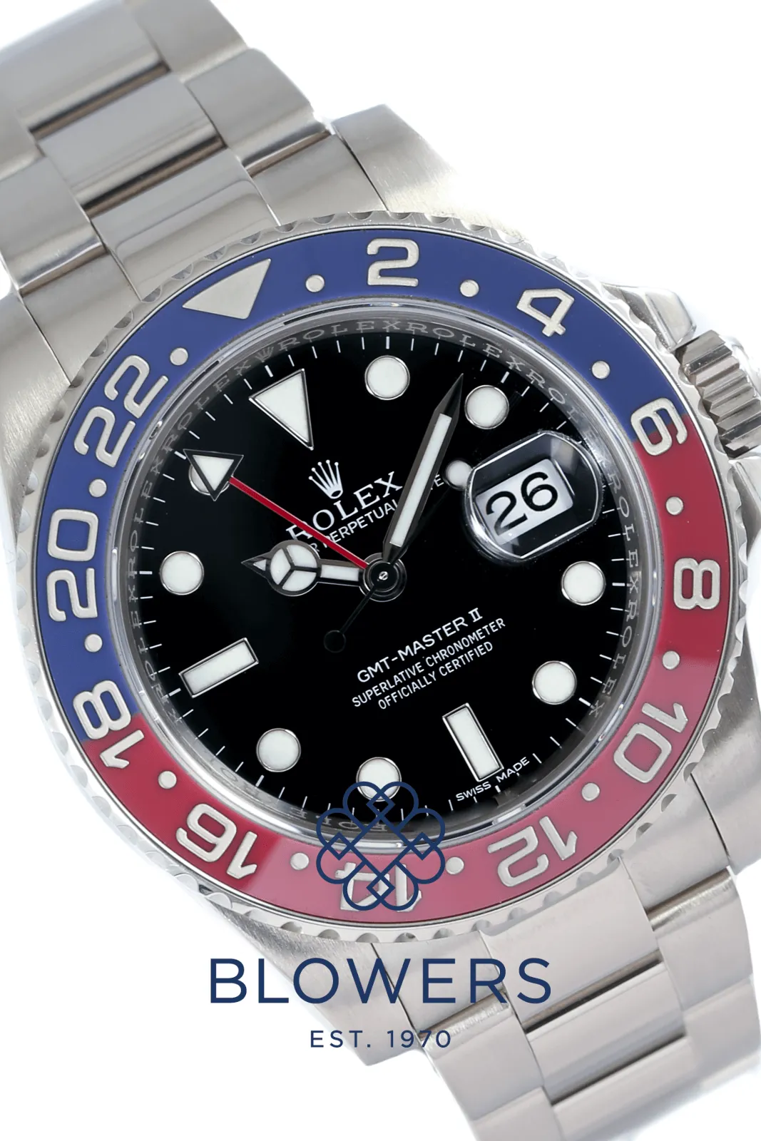 Rolex GMT-Master II 116719BLRO 40mm White gold Black 2