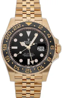 Rolex GMT-Master II 126718grnr Yellow gold Black