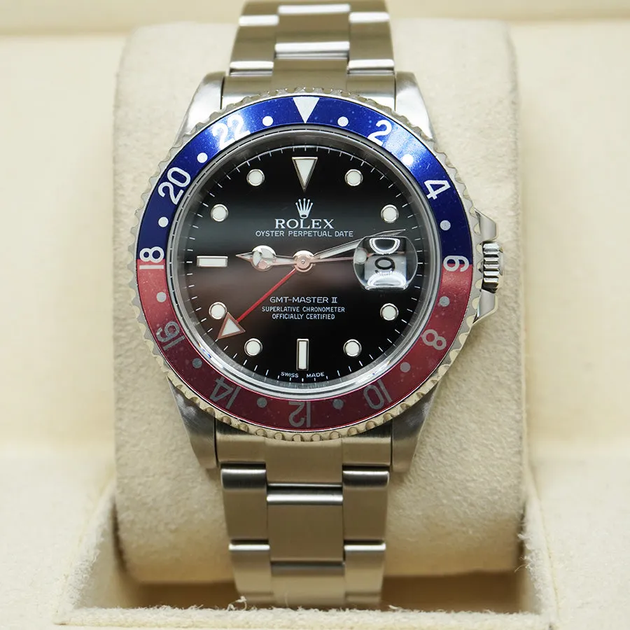 Rolex GMT-Master II 16710 40mm Steel Black