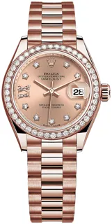 Rolex Lady-Datejust 279135RBR Rose gold Pink