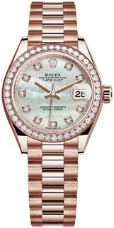 Rolex Lady-Datejust 279135RBR Rose gold White