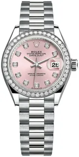 Rolex Lady-Datejust 279139RBR White gold Pink