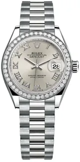 Rolex Lady-Datejust 279139RBR White gold Silver