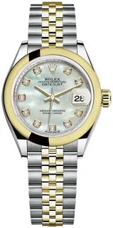 Rolex Lady-Datejust 279163 Oystersteel$Yellow Gold White