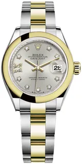 Rolex Lady-Datejust 279163 Oystersteel$Yellow Gold Silver