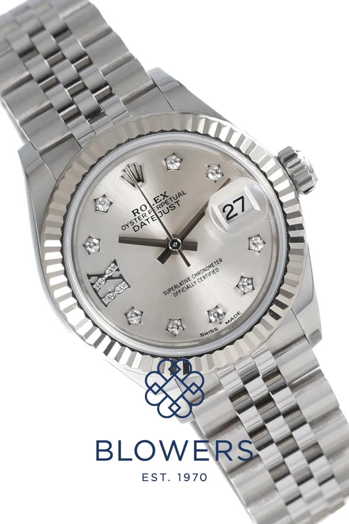 Rolex Lady-Datejust 279174 28mm Stainless steel Silver 2