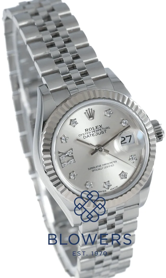 Rolex Lady-Datejust 279174 28mm Stainless steel Silver 10