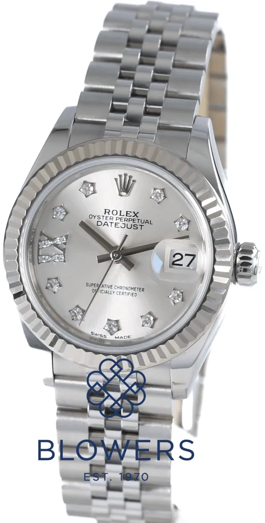 Rolex Lady-Datejust 279174 28mm Stainless steel Silver 11