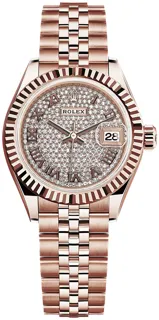 Rolex Lady-Datejust 279175 Rose gold White