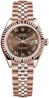 Rolex Lady-Datejust 279175 Rose gold Brown