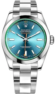 Rolex Milgauss 116400 Stainless steel Blue