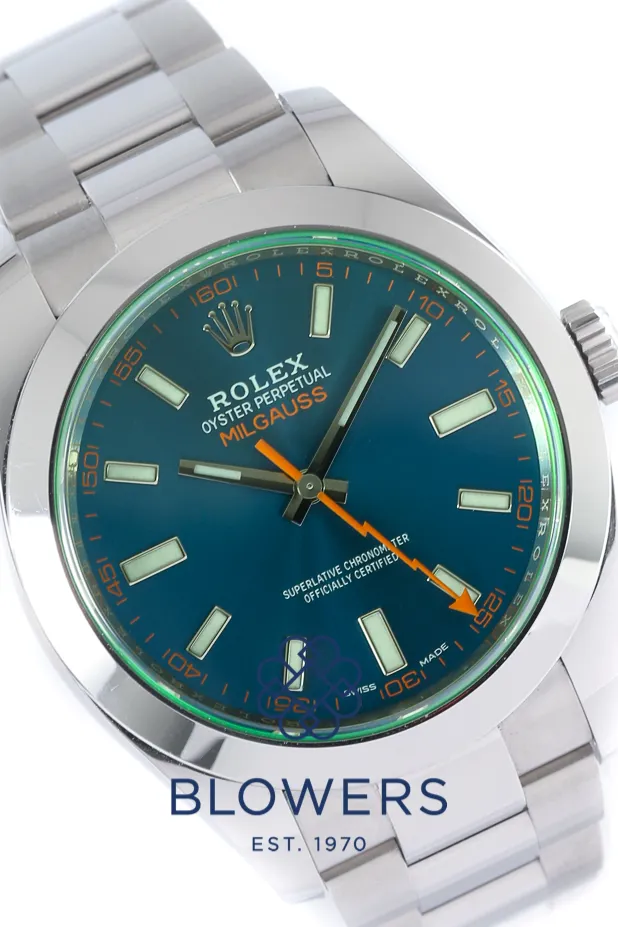 Rolex Oyster 116400GV 40mm Stainless steel Blue 1