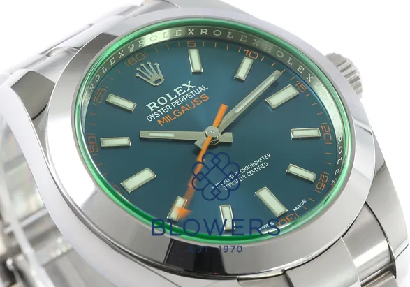 Rolex Oyster 116400GV 40mm Stainless steel Blue 4