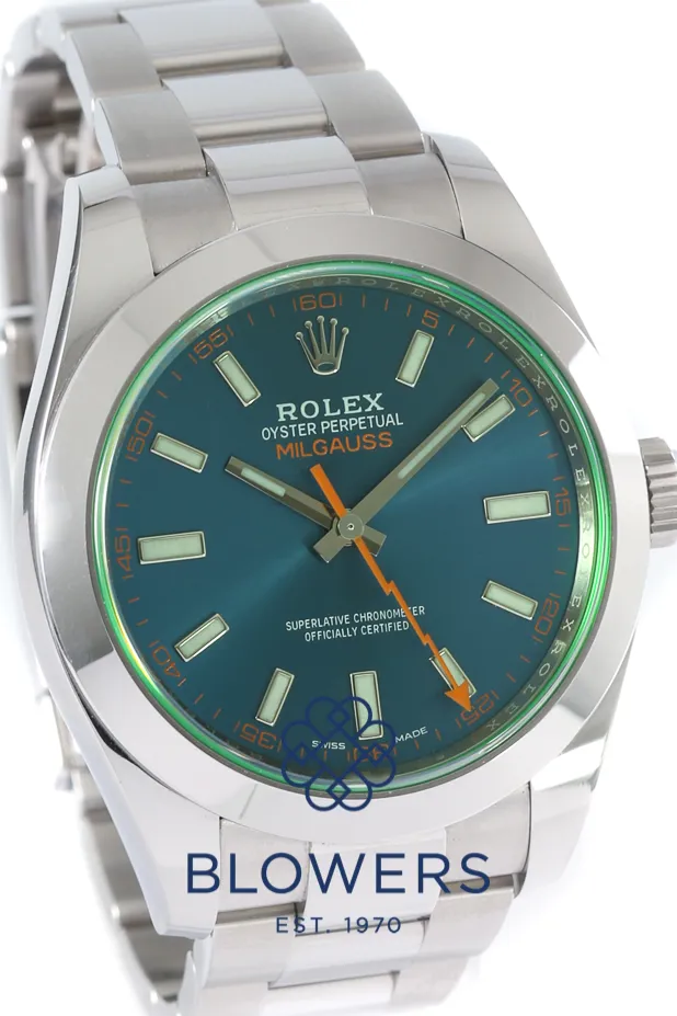 Rolex Oyster 116400GV 40mm Stainless steel Blue 7