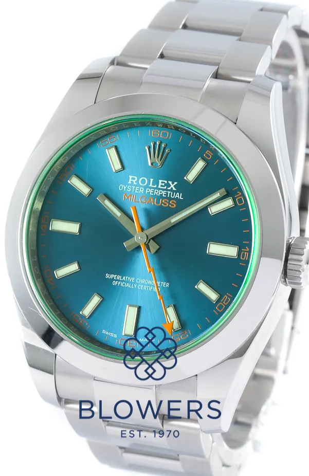 Rolex Oyster 116400GV 40mm Stainless steel Blue 8