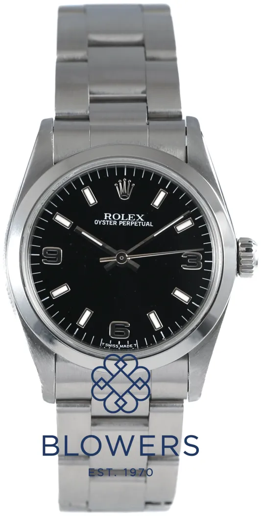 Rolex Oyster Perpetual 31 67480 31mm Stainless steel Black