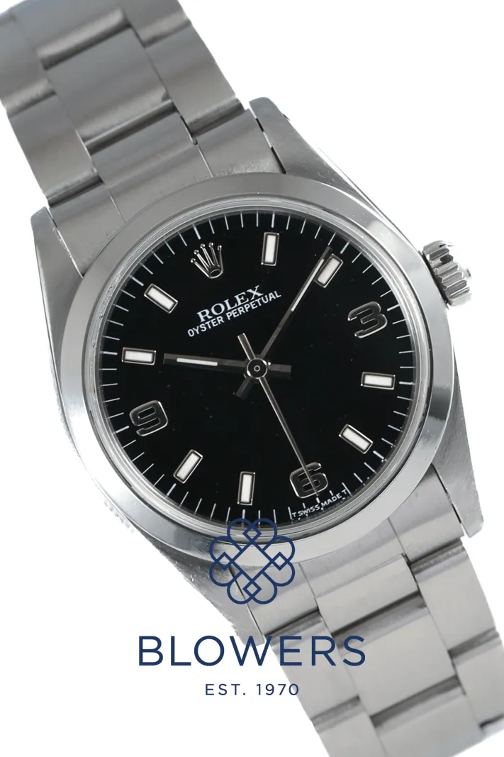 Rolex Oyster Perpetual 31 67480 31mm Stainless steel Black 2