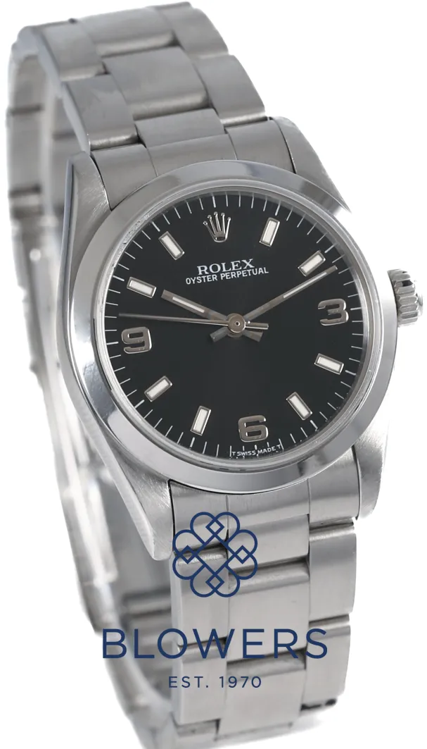 Rolex Oyster Perpetual 31 67480 31mm Stainless steel Black 10