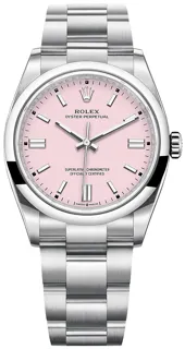 Rolex Oyster Perpetual 36 126000 Stainless steel Pink