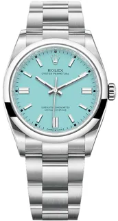 Rolex Oyster Perpetual 36 126000 Stainless steel Turquoise