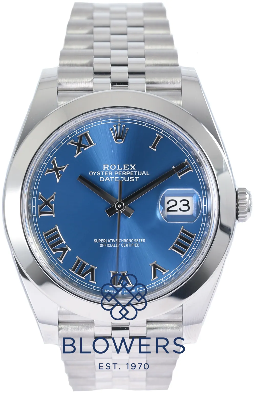 Rolex Datejust 41 126300 41mm Stainless steel Blue