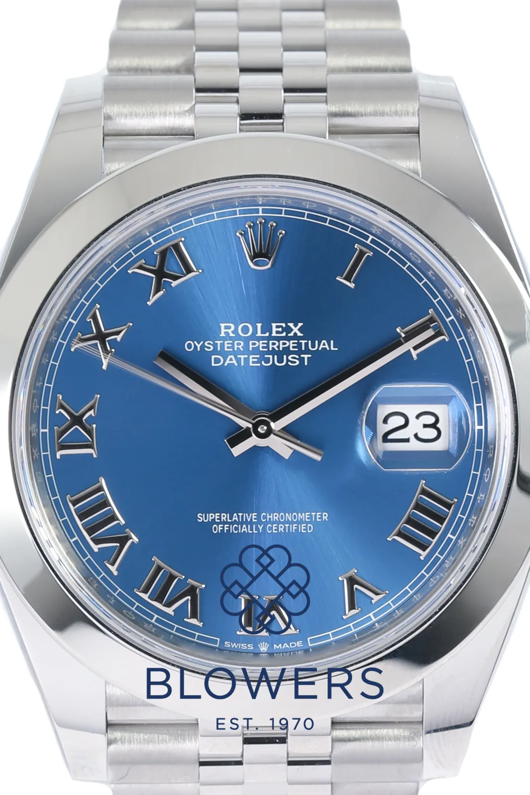 Rolex Datejust 41 126300 41mm Stainless steel Blue 1