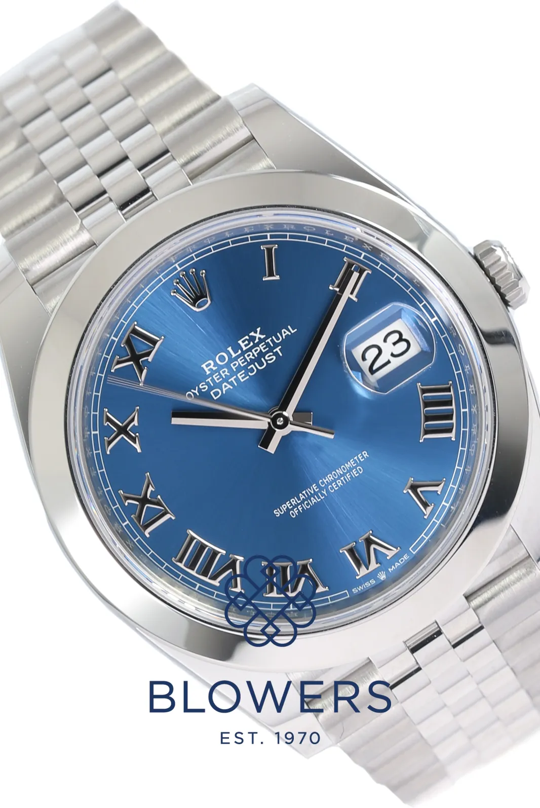 Rolex Datejust 41 126300 41mm Stainless steel Blue 2