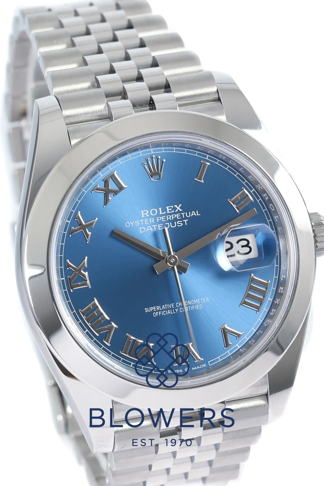 Rolex Datejust 41 126300 41mm Stainless steel Blue 10