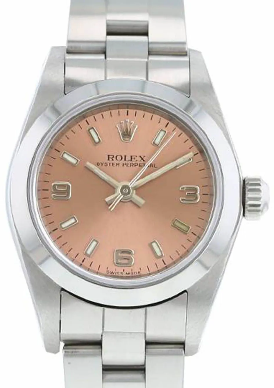 Rolex Oyster Perpetual 401472 25mm Stainless steel Silver