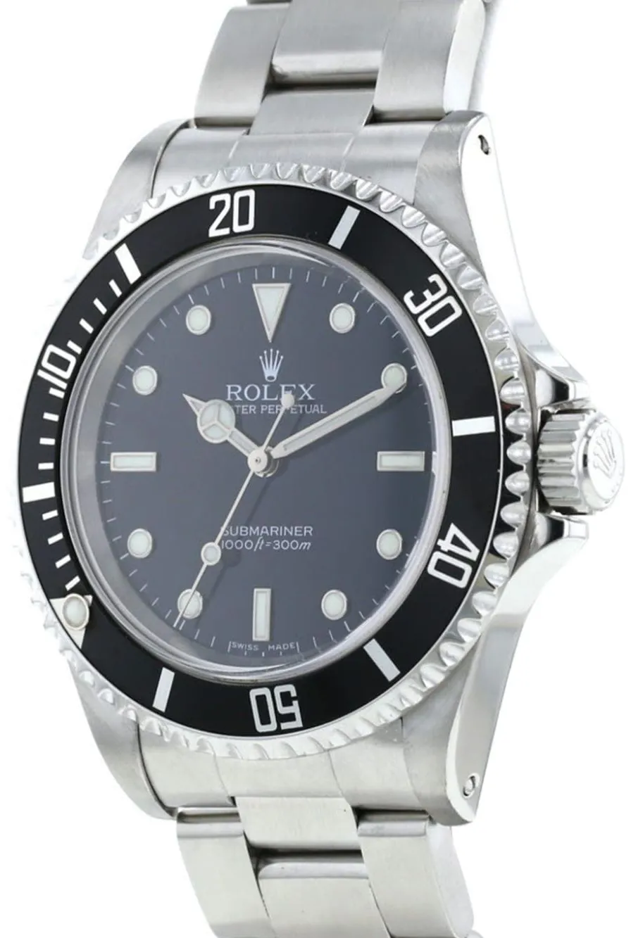 Rolex Oyster Perpetual 401760 40mm Stainless steel Black