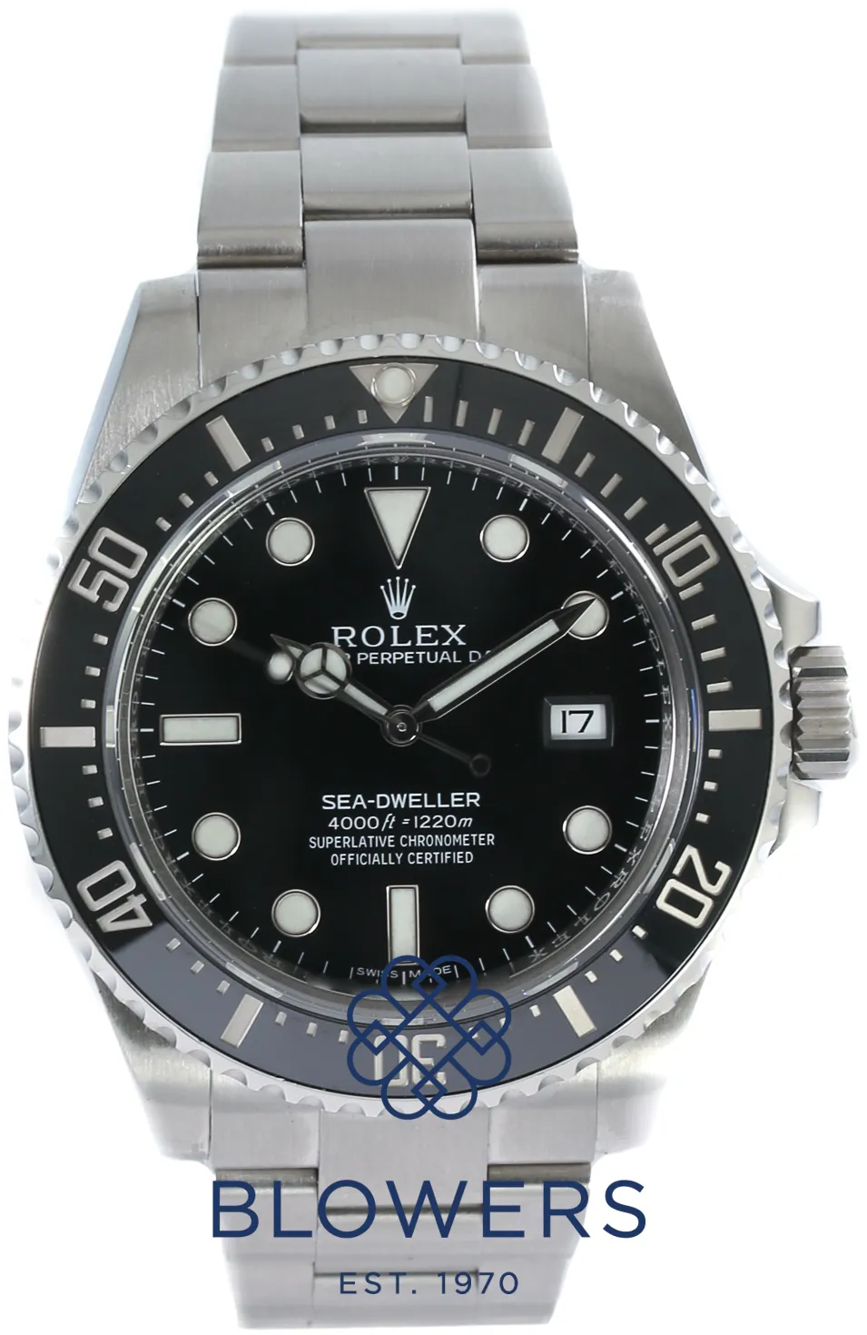 Rolex Sea-Dweller 116600 40mm Stainless steel Black