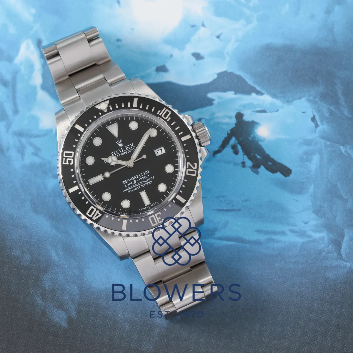 Rolex Sea-Dweller 116600 40mm Stainless steel Black 3