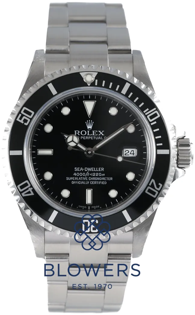 Rolex Sea-Dweller 16600 40mm Stainless steel Black