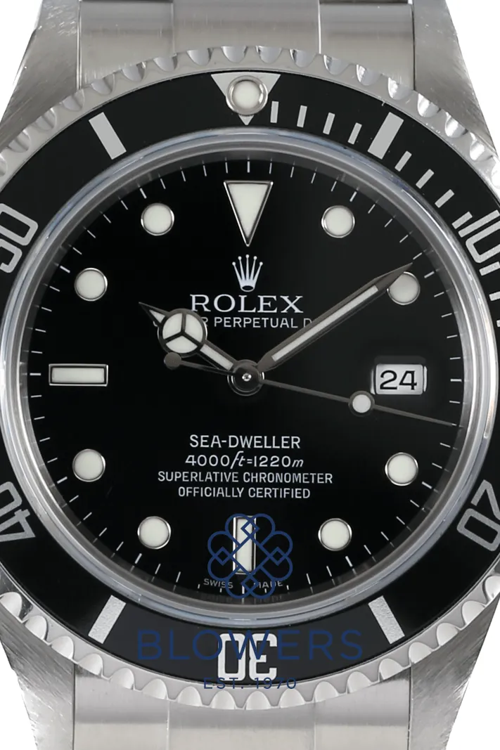 Rolex Sea-Dweller 16600 40mm Stainless steel Black 1