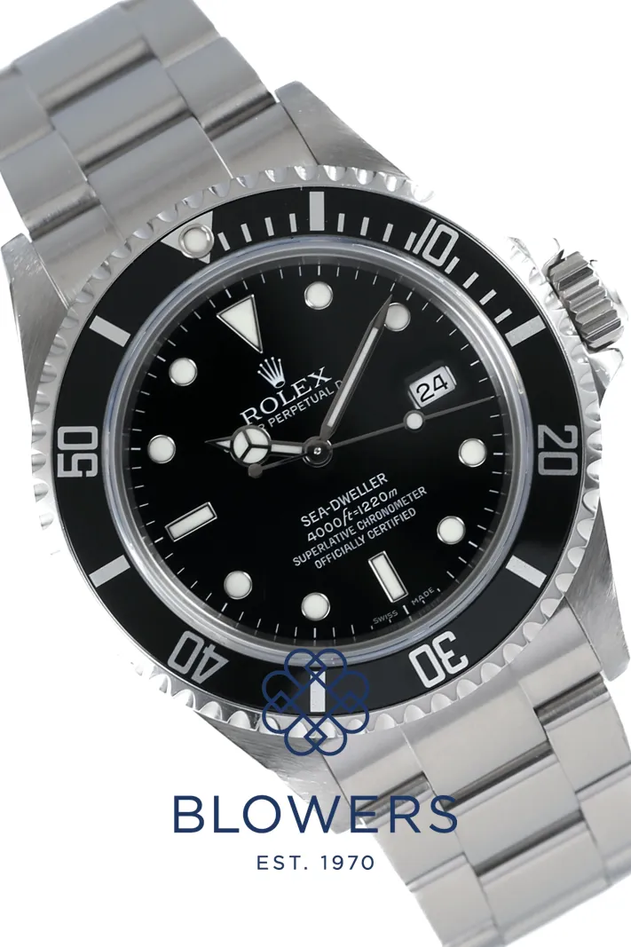 Rolex Sea-Dweller 16600 40mm Stainless steel Black 2