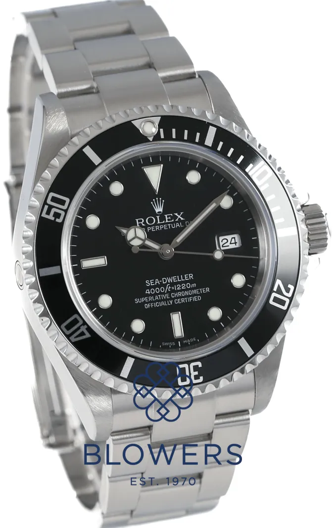 Rolex Sea-Dweller 16600 40mm Stainless steel Black 9