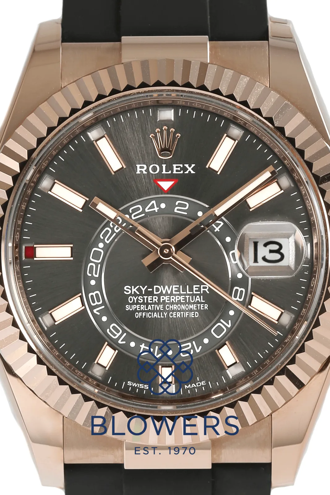 Rolex Sky-Dweller 326235 42mm 18ct rose gold Grey 1