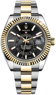 Rolex Sky-Dweller 326933 Stainless steel Black