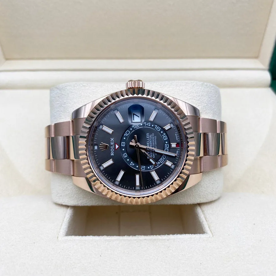 Rolex Sky-Dweller 326935 42mm Rose gold Gray 1