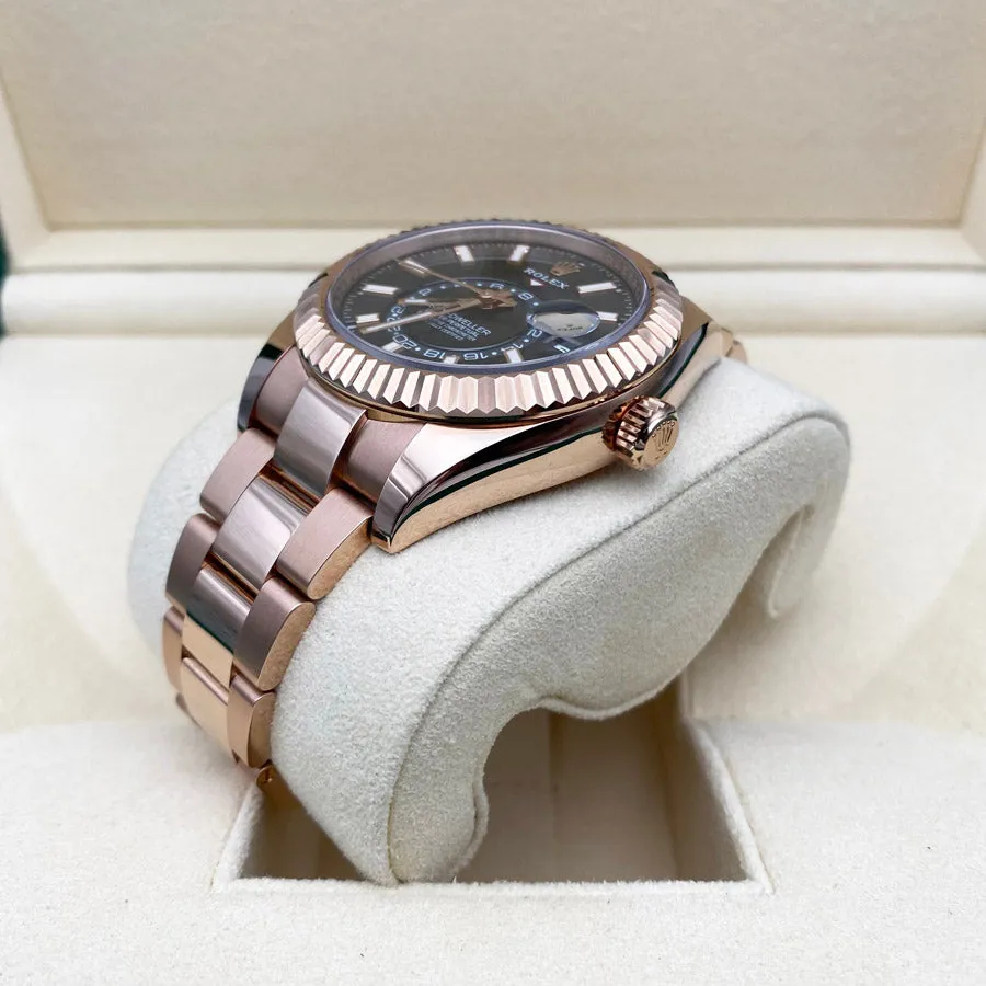 Rolex Sky-Dweller 326935 42mm Rose gold Gray 2