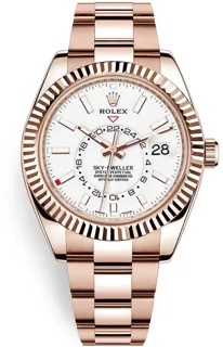 Rolex Sky-Dweller 326935 Rose gold White