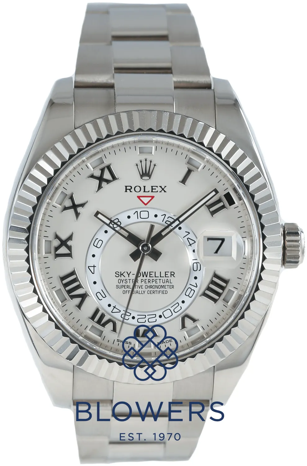 Rolex Sky-Dweller 326939 42mm 18ct white gold Ivory